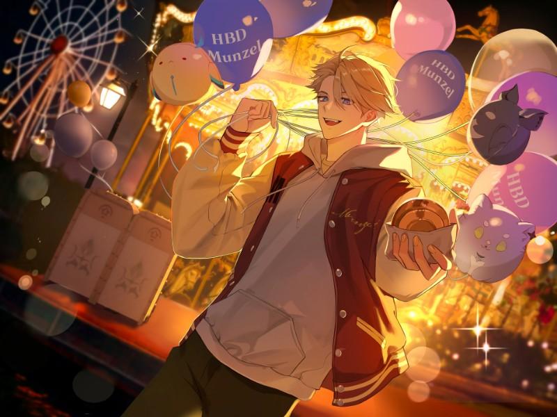 [ Munzel​​​​​​​ ] 님 2025 생일카페 메인 비주얼